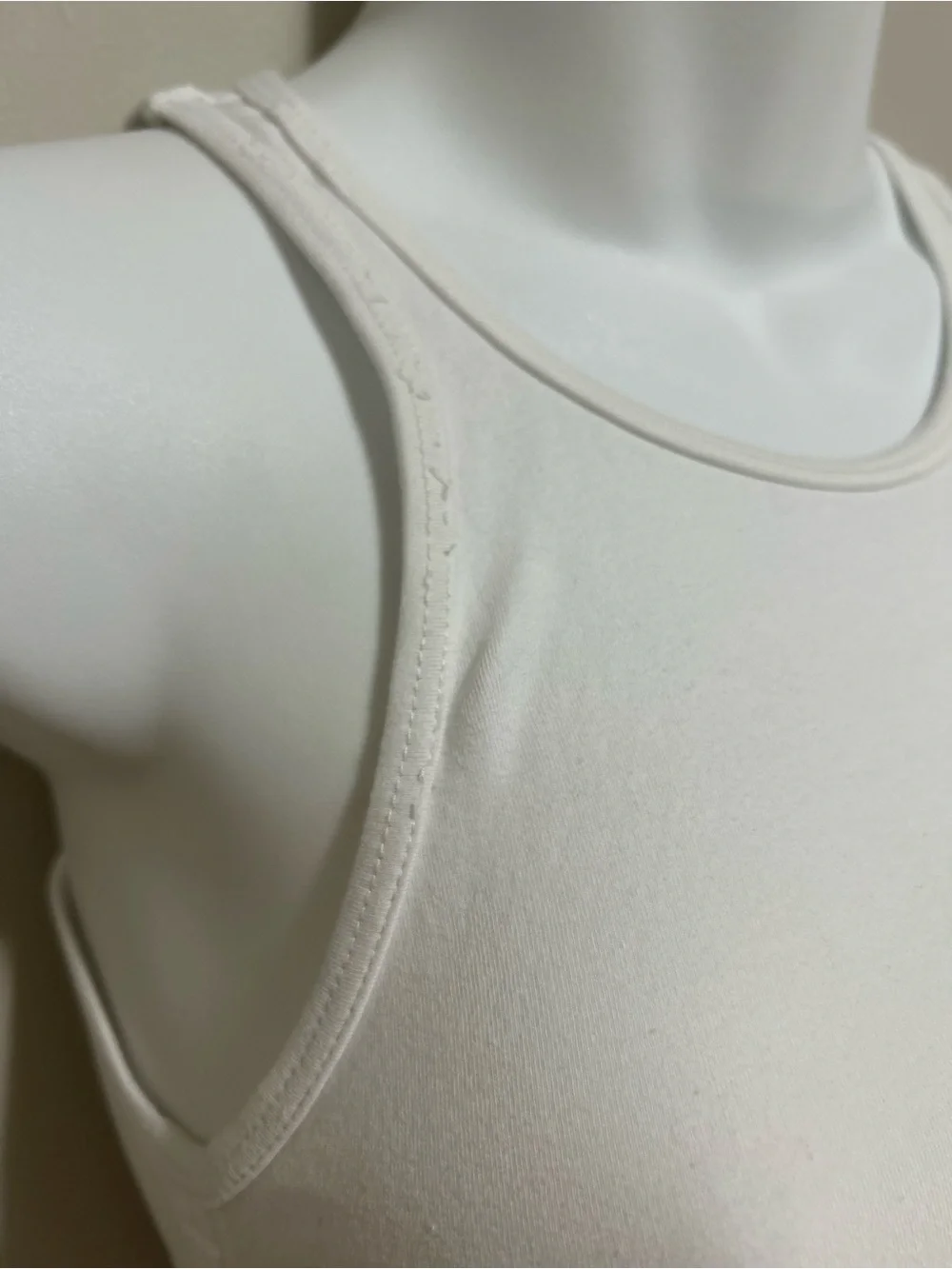 TNA White Ruched Tank Mini Dress - Picture 5 of 9